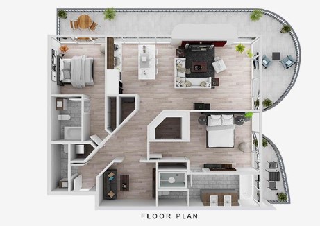 floor plan redraw