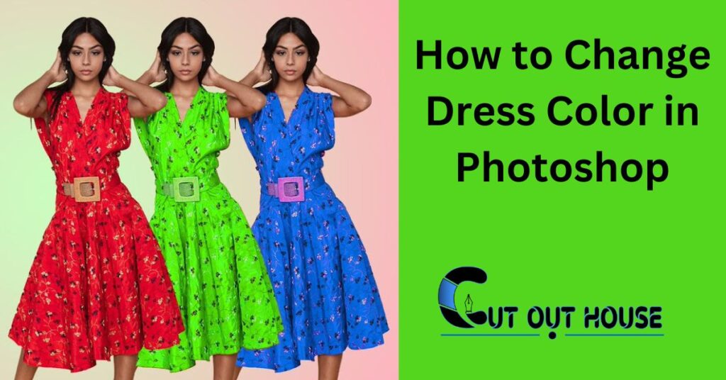 How to Change Dress Color in Cut Out House